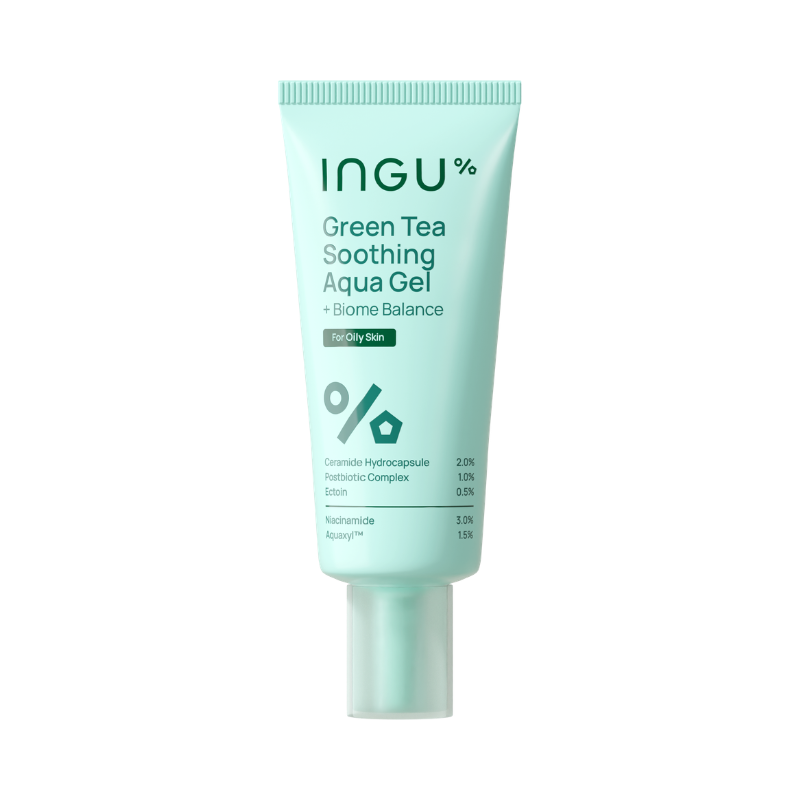 Green Tea Soothing Aqua Gel +Biome Balance | INGU Skin