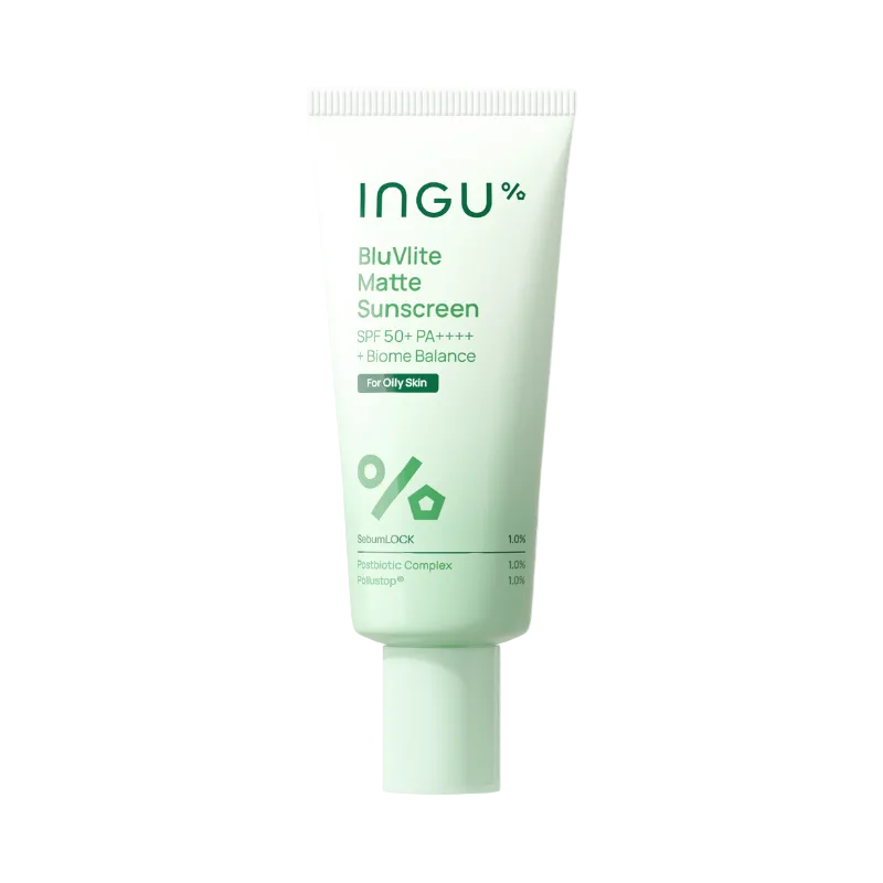 BluVlite Matte Sunscreen + Biome Balance | INGU Skin